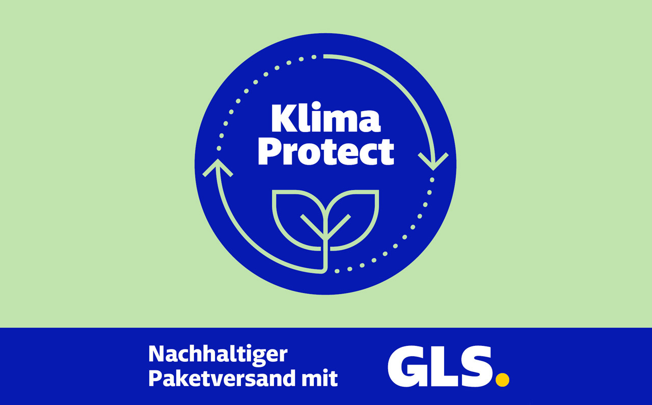 Nachhaltiger Paketversand mit GLS Klima Protect
